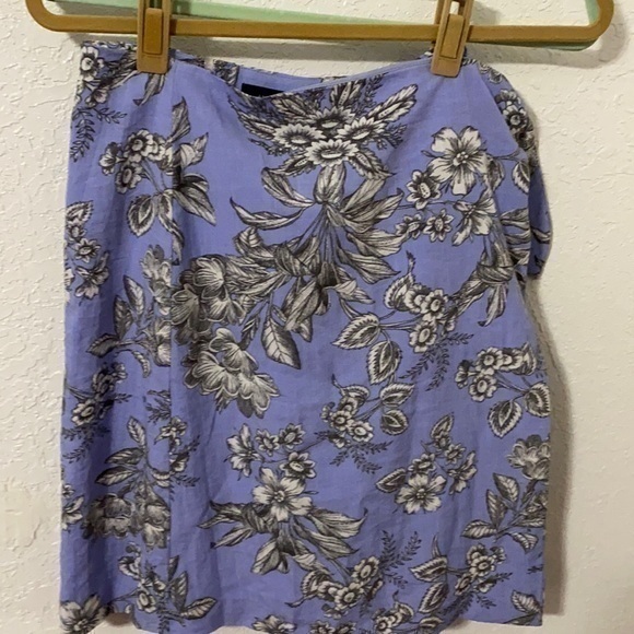 Ann Taylor floral wrap skirt - Picture 1 of 8
